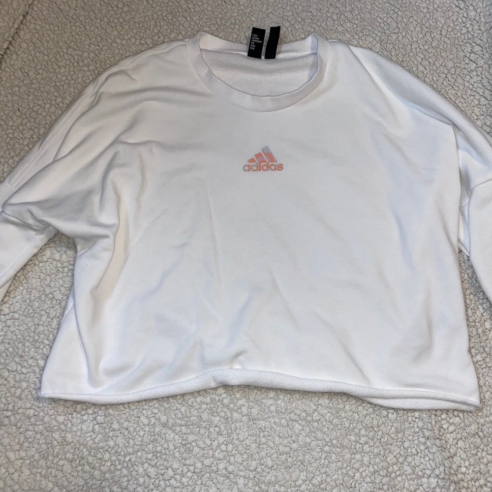Adidas Long Sleeve Crop Top